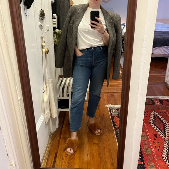 Levi’s 100% wool jacket rouje style oversized fit - Picture 2 of 8